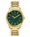 yz QX Y rv ANZT[ Men's Analog Gold-Tone Stainless Steel Watch 44mm Gold-Tone