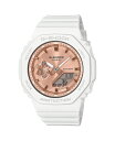 yz W[VbN Y rv ANZT[ Unisex Two-Hand Quartz Analog Digital White Resin Watch 42.9mm GMAS2100MD7A White