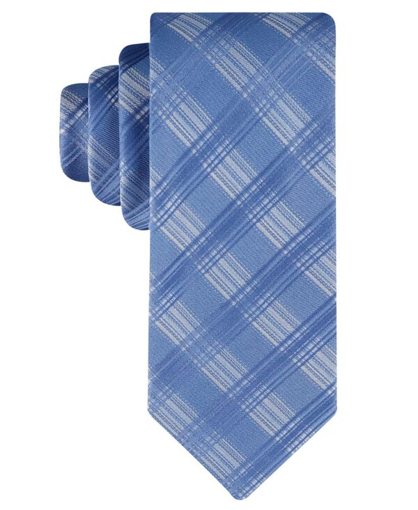 yz JoNC Y lN^C ANZT[ Men's Ben Plaid Tie Blue