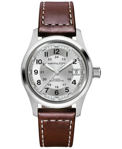 【送料無料】 ハミルトン メンズ 腕時計 アクセサリー Men's Swiss Automatic Khaki Field Brown Leather Strap Watch 38mm No Color 【送料無料】 ハミルトン メンズ 腕時計 アクセサリー Men's Swiss Automatic Khaki Field Brown Leather Strap Watch 38mm No Color
