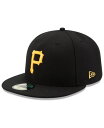 【送料無料】 ニューエラ メンズ 帽子 アクセサリー Pittsburgh Pirates Authentic Collection 59FIFTY Fitte...