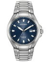 yz V`Y Y rv ANZT[ Eco-Drive Men's Paradigm Silver-Tone Super Titanium Bracelet Watch 43mm No Color