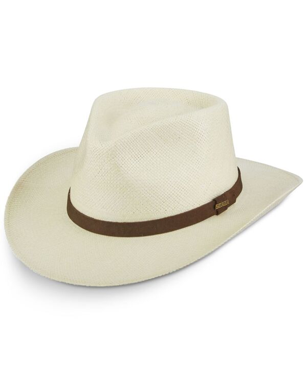【送料無料】 スカラ メンズ 帽子 アクセサリー Men's Panama Outback Hat Natural