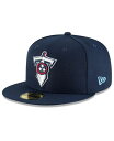  ニューエラ メンズ 帽子 アクセサリー Men's Navy Tennessee Titans Omaha 59FIFTY Hat Navy