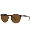 【送料無料】 ペルソル メンズ サングラス・アイウェア アクセサリー Unisex Polarized Sunglasses PO3286S 51 Havana