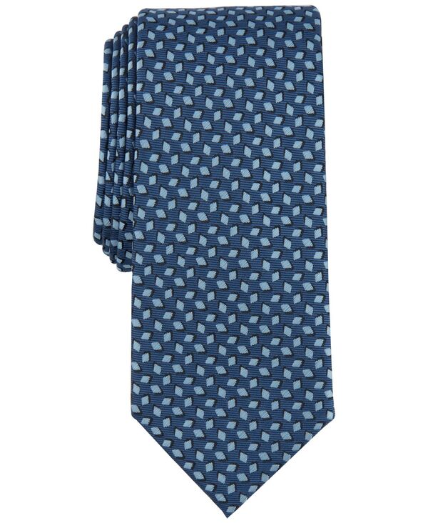 【送料無料】 アルファニ メンズ ネクタイ アクセサリー Men 039 s Starkin Geo-Print Tie Indigo