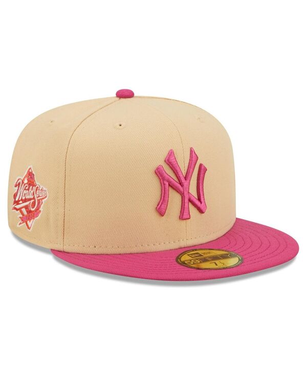 ̵ ˥塼  ˹ ꡼ Men's Orange Pink New York Yankees 1999 Wor...