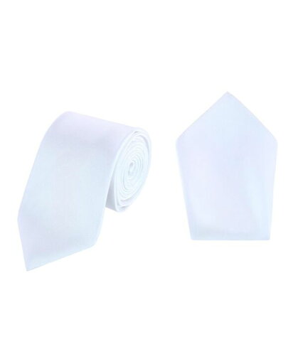 【送料無料】 トラファルガー メンズ ネクタイ アクセサリー Men's Sutton Solid Color Silk Necktie and Pocket Square Combo White 【送料無料】 トラファルガー メンズ ネクタイ アクセサリー Men's Sutton Solid Color Silk Necktie and Pocket Square Combo White