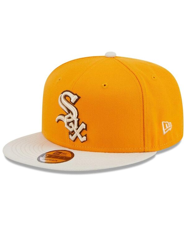  ニューエラ メンズ 帽子 アクセサリー Men's Gold Chicago White Sox Tiramisu 9FIFTY Snapback Hat Gold