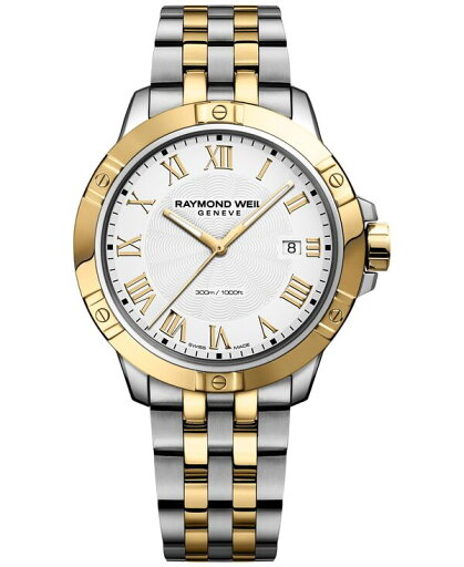 【送料無料】 レイモンド ウィル メンズ 腕時計 アクセサリー Men's Swiss Tango Two-Tone PVD Stainless Steel Bracelet Watch 41mm 8160-STP-00308 Two-Tone 【送料無料】 レイモンド ウィル メンズ 腕時計 アクセサリー Men's Swiss Tango Two-Tone PVD Stainless Steel Bracelet Watch 41mm 8160-STP-00308 Two-Tone