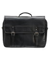 【送料無料】 マンシーニ メンズ ビジネス系 バッグ Men 039 s Double Compartment Briefcase with RFID Secure Pocket for 15.6 Laptop and Tablet Black