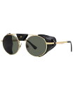 【送料無料】 ペルソル メンズ サングラス・アイウェア アクセサリー Unisex Polarized Sunglasses PO2496SZ 52 Gold-...