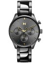 yz GuCGeB[ Y rv ANZT[ Men's Chronograph Airhawk Gunmetal-Tone Bracelet Watch 42mm Gunmetal