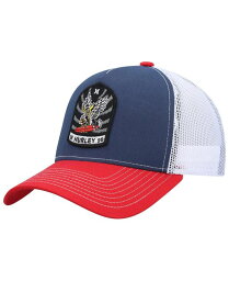 【送料無料】 ハーレー メンズ 帽子 アクセサリー Men's Navy Red Wild Things Trucker Snapback Hat Navy Red