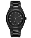 yz GuCGeB[ Y rv ANZT[ Men's Odyssey II Black Stainless Steel Bracelet Watch 40mm Black