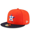 【送料無料】 ニューエラ メンズ 帽子 アクセサリー Houston Astros Authentic Collection 59FIFTY Fitted Ca...