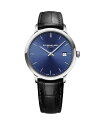 yz Ch EB Y rv ANZT[ Men's Swiss Toccata Black Leather Strap Watch 39mm Black