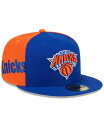 【送料無料】 ニューエラ メンズ 帽子 アクセサリー Men's Blue Orange New York Knicks Gameday Wordmark 59FIFTY Fitted Hat Blue Orange