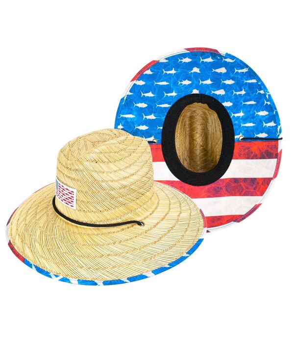 ピーターグリム 【送料無料】 ピーターグリム メンズ 帽子 アクセサリー Loyalist USA Straw Lifeguard Hat Natural