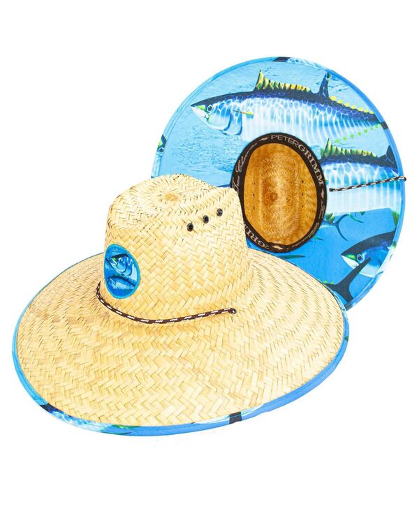 ピーターグリム 【送料無料】 ピーターグリム メンズ 帽子 アクセサリー Tuna Straw Lifeguard Hat Natural