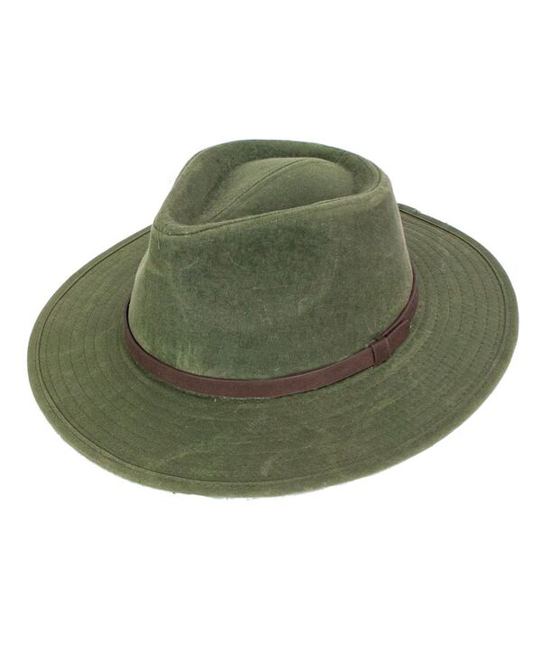 ピーターグリム 【送料無料】 ピーターグリム メンズ 帽子 アクセサリー Braxton Cotton Canvas Wide Brim Hat Olive