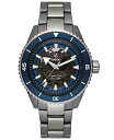 yz h Y rv ANZT[ Men's Swiss Automatic Captain Cook Silver High Tech Ceramic Bracelet Watch 43mm No Color