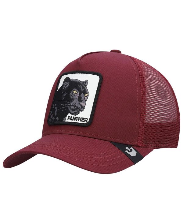 グーリン ブラザーズ 【送料無料】 グーリンブラザーズ メンズ 帽子 アクセサリー Men's Maroon The Panther Trucker Adjustable Hat Maroon