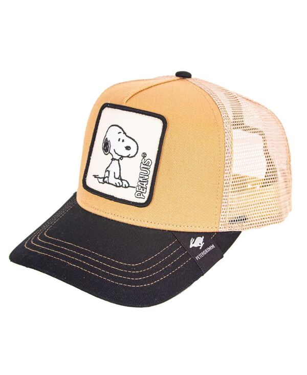 ピーターグリム 【送料無料】 ピーターグリム メンズ 帽子 アクセサリー Snoopy Peanuts Trucker Hat Tan