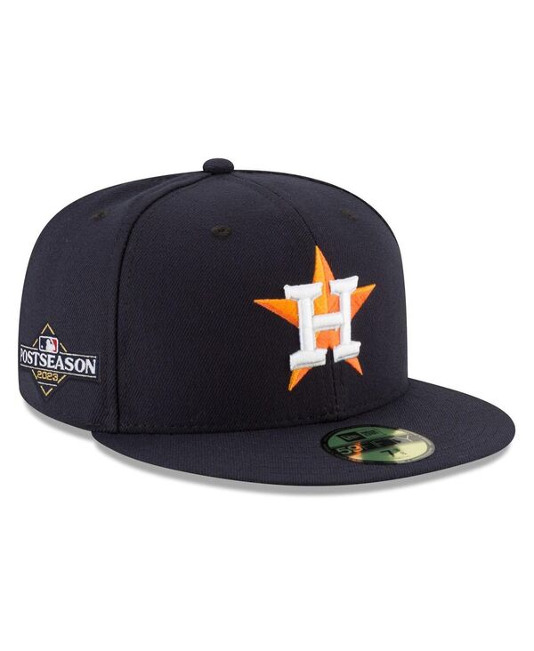 【送料無料】 ニューエラ メンズ 帽子 アクセサリー Men's Navy Houston Astros 2023 Postseason Side Patch 59FIFTY Fitted Hat Navy