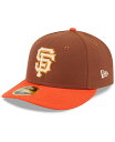 ■帽子サイズ サイズ｜ 頭囲 S/M ｜ 58cm M/L ｜ 60cm ■ブランド New Era (ニューエラ)■商品名 Men's Brown San Francisco Giants Tiramisu Low Profile 59F...