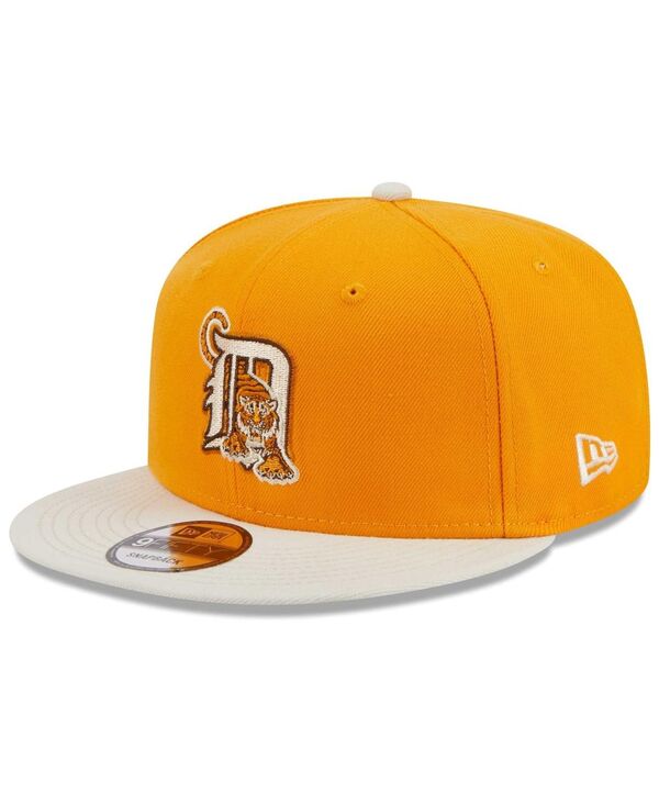  ニューエラ メンズ 帽子 アクセサリー Men's Gold Detroit Tigers Tiramisu 9FIFTY Snapback Hat Gold