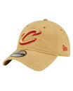 【送料無料】 ニューエラ メンズ 帽子 アクセサリー Men's Tan Cleveland Cavaliers Team 2.0 9TWENTY Adjust...