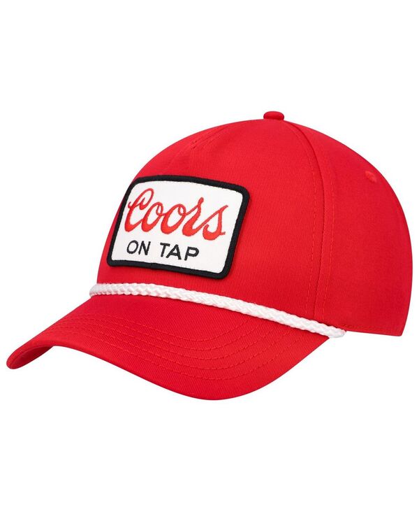【送料無料】 アメリカンニードル メンズ 帽子 アクセサリー Men's Red Coors Roscoe Adjustable Hat Red
