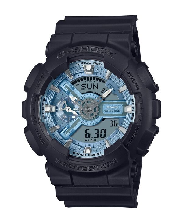 【送料無料】 ジーショック メンズ 腕時計 アクセサリー Men s Analog Digital Black Resin Watch 51.2mm GA110CD-1A2 Black