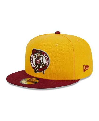 【送料無料】 ニューエラ メンズ 帽子 アクセサリー Men's Yellow Red Boston Celtics Fall Leaves 2-Tone 59FIFTY Fitted Hat Yellow Red 【送料無料】 ニューエラ メンズ 帽子 アクセサリー Men's Yellow Red Boston Celtics Fall Leaves 2-Tone 59FIFTY Fitted Hat Yellow Red