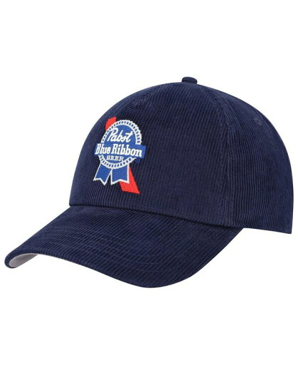 【送料無料】 アメリカンニードル メンズ 帽子 アクセサリー Men's Navy Pabst Blue Ribbon Roscoe Corduroy Adjustable Hat Navy 【送料無料】 アメリカンニードル メンズ 帽子 アクセサリー Men's Navy Pabst Blue Ribbon Roscoe Corduroy Adjustable Hat Navy