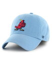 【送料無料】 47ブランド メンズ 帽子 アクセサリー Men's Light Blue St. Louis Cardinals Cooperstown Collection Franchise Fitted Hat Light Blue