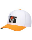 ミッチェル＆ネス 【送料無料】 ミッチェル&ネス メンズ 帽子 アクセサリー Men's White Orange Cleveland Cavaliers Hardwood Classics Core 2-Tone 2.0 Pro Snapback Hat White Orange