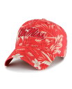 yz 47uh Y Xq ANZT[ Men's Red Ole Miss Rebels Tropicalia Clean Up Adjustable Hat Red