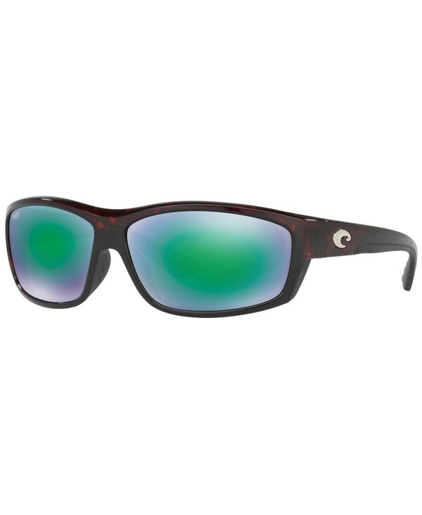 【送料無料】 コスタデルマール メンズ サングラス・アイウェア アクセサリー Polarized Sunglasses SALTBREAK 65P TORTOISE/ GREEN MIRROR POLAR