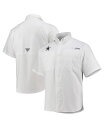 【送料無料】 コロンビア メンズ シャツ トップス Men's White Dallas Cowboys Tamiami Omni-Shade Button-D...