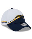 【送料無料】 ニューエラ メンズ 帽子 アクセサリー Men's White Navy Los Angeles Chargers 2023 Sideline 39THIRTY Flex Hat White Navy