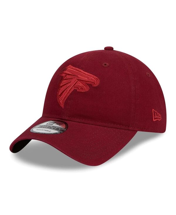 【送料無料】 ニューエラ メンズ 帽子 アクセサリー Men's Cardinal Atlanta Falcons Color Pack 9TWENTY Adjustable Hat Cardinal