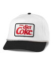 楽天ReVida 楽天市場店【送料無料】 アメリカンニードル メンズ 帽子 アクセサリー Men's and Women's Silver Black Diet Coke Roscoe Adjustable Hat Silver Black