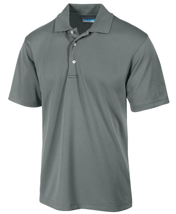 【送料無料】 ピージーエーツアー メンズ ポロシャツ トップス Men 039 s Airflux Solid Golf Polo Shirt Asphalt