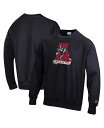 楽天ReVida 楽天市場店【送料無料】 チャンピオン メンズ パーカー・スウェット アウター Men's Black Alabama Crimson Tide Vault Logo Reverse Weave Pullover Sweatshirt Black