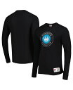 【送料無料】 ミッチェル ネス メンズ Tシャツ トップス Men 039 s Black Charlotte FC Legendary Long Sleeve T-shirt Black