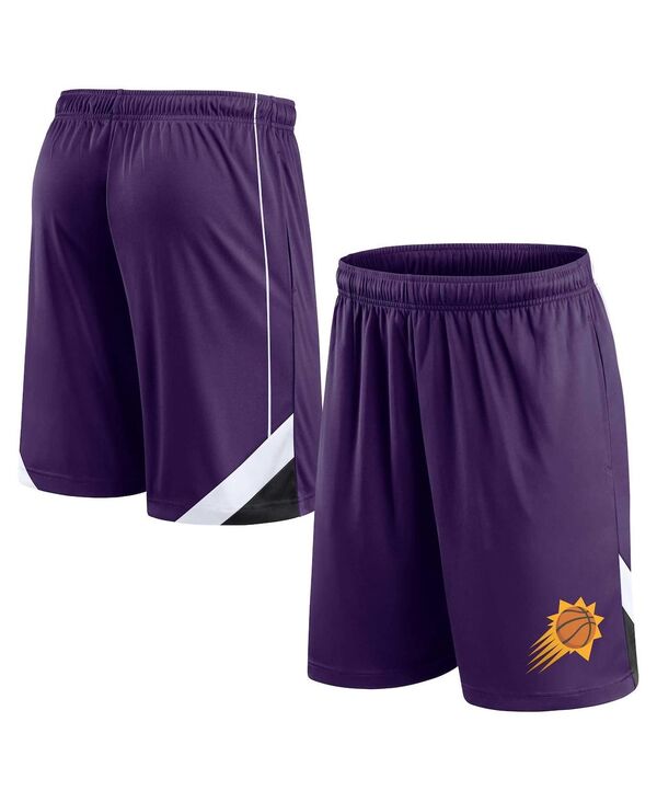 【送料無料】 ファナティクス メンズ ハーフパンツ・ショーツ ボトムス Men's Purple Phoenix Suns Slice Shorts Purple