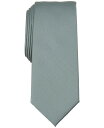 【送料無料】 アルファニ メンズ ネクタイ アクセサリー Men's Solid Texture Slim Tie Lt Green