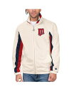 【送料無料】 スターター メンズ ジャケット・ブルゾン アウター Men's Cream Minnesota Twins Rebound Cooperstown Collection Full-Zip Track Jacket Cream